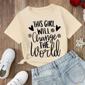 This Girl Will Change The World Tshirt